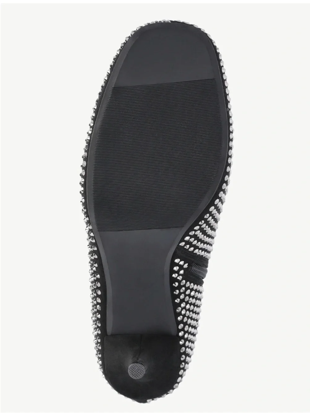 NWT Scoop Black Rhinestone Crystal Stiletto Ankle Boots Women’s Size 6